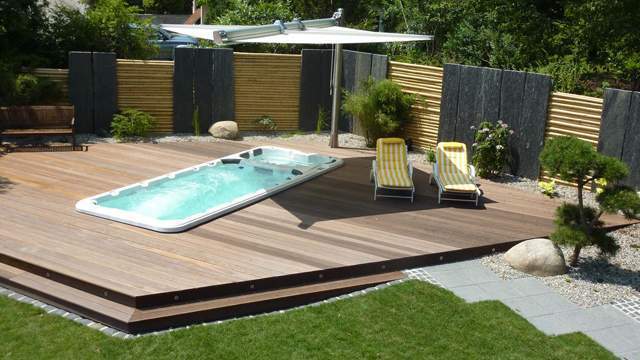 Бассейн СПА с противотоком Premium Leisure Swimmer 18 Dual Zone