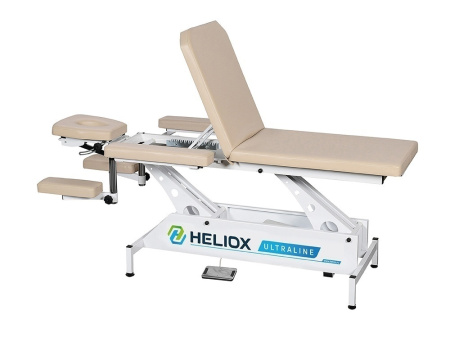 Массажный стол с электроприводом Heliox F1E3C (ширина ложа 750 мм)